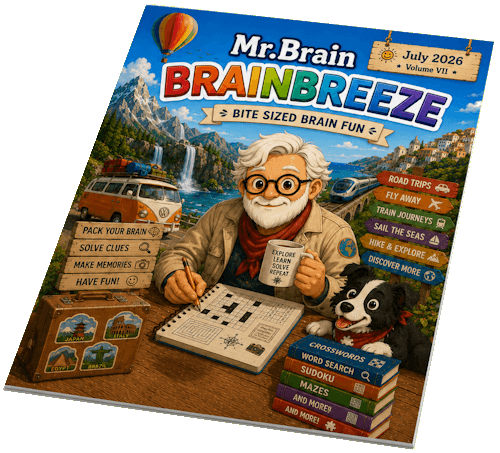 BrainBreeze printable puzzle collection