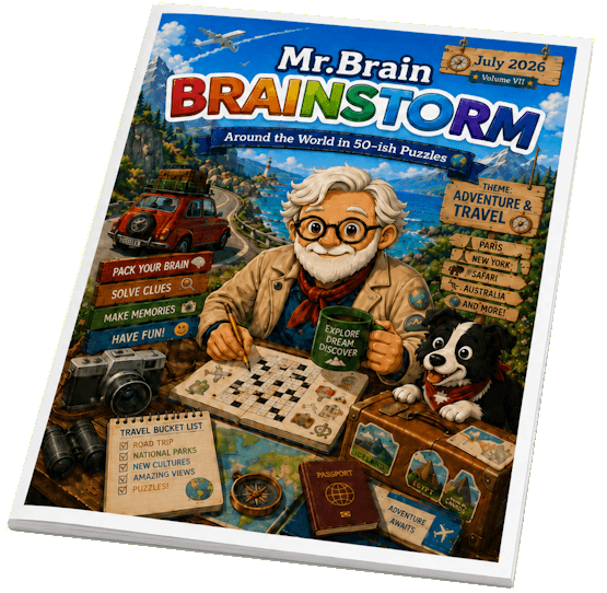 Brainstorm printable puzzle collection