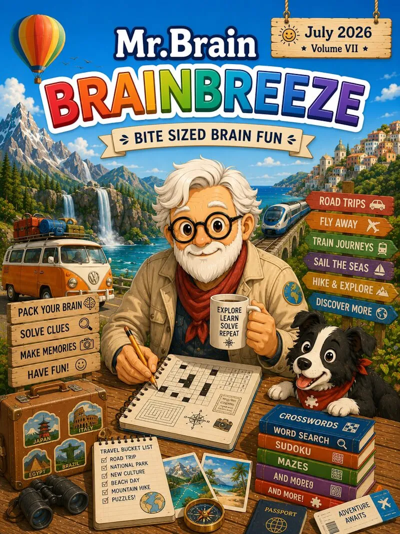 Cover of BrainBreeze Volume VII, July 2026