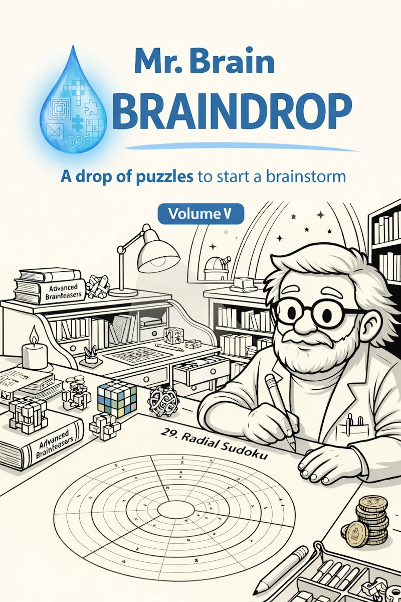 Cover of BrainDrop Volume V, June 2026