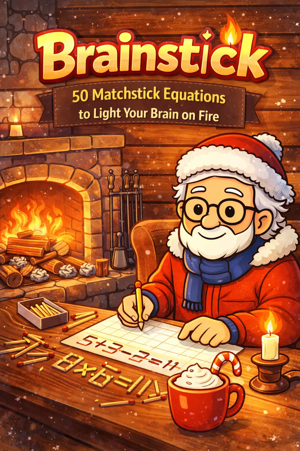Brainstick: 50 Matchstick Equations to Light Your Brain on Fire cover