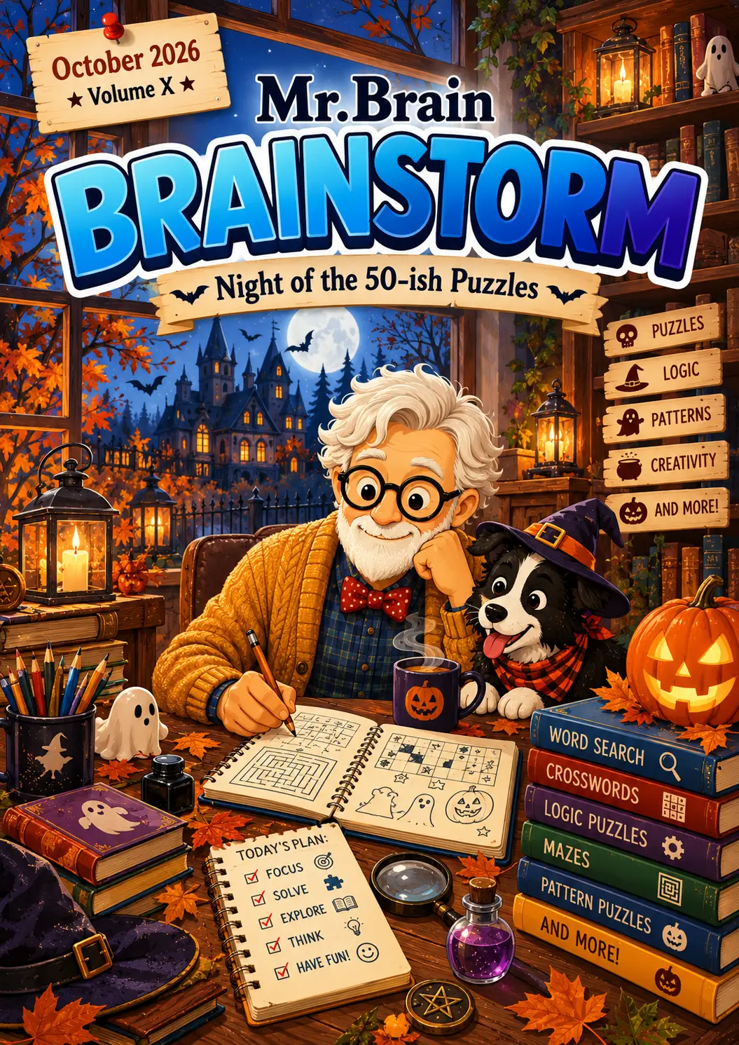 Cover of Brainstorm Volume X, October 2026