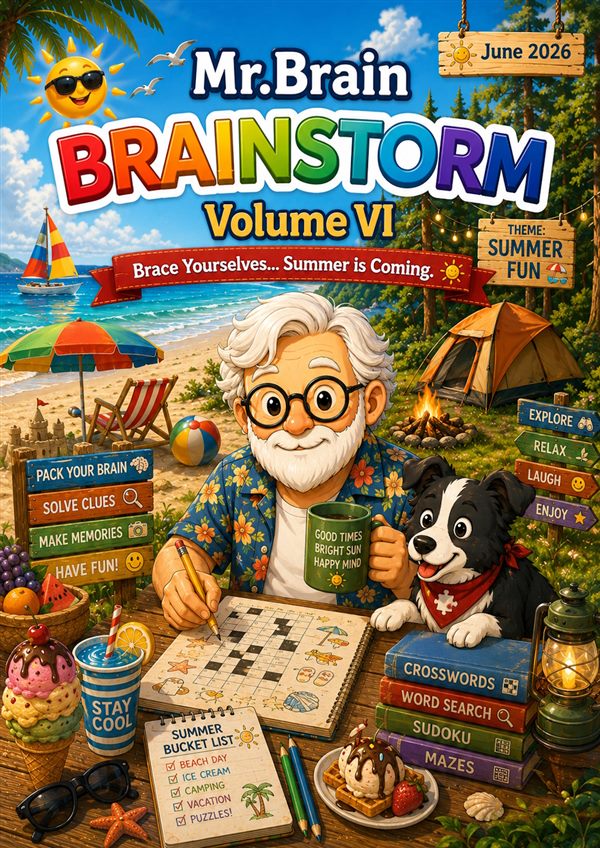 Cover of Brainstorm Volume VI, June 2026