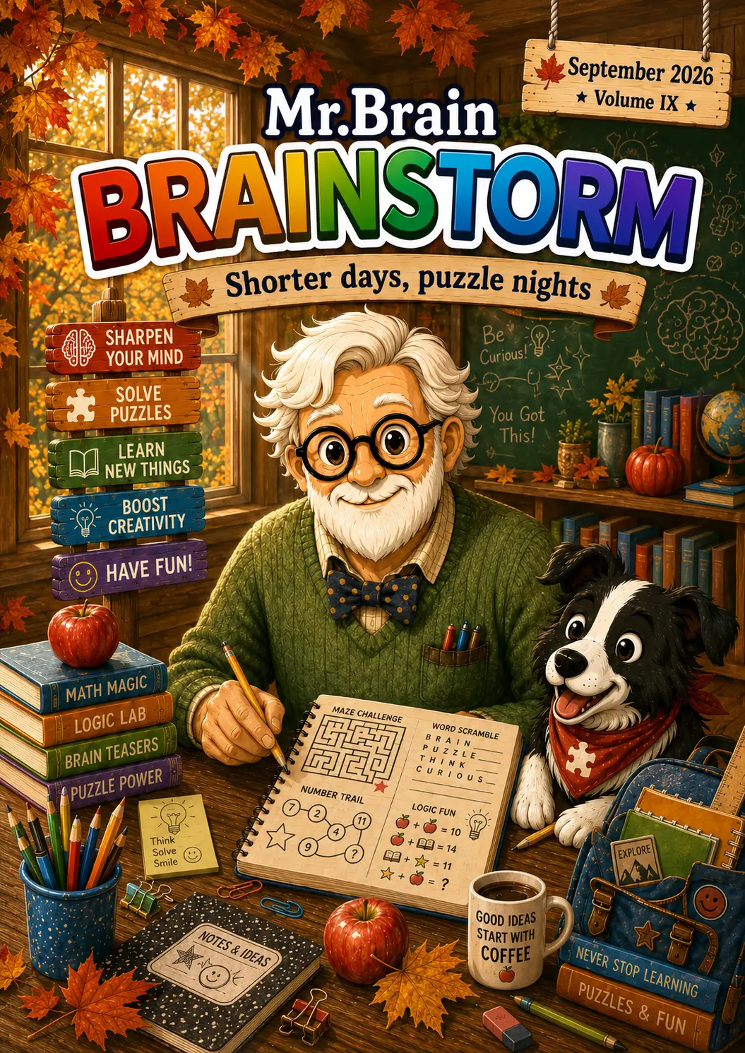 Cover of Brainstorm Volume IX, September 2026