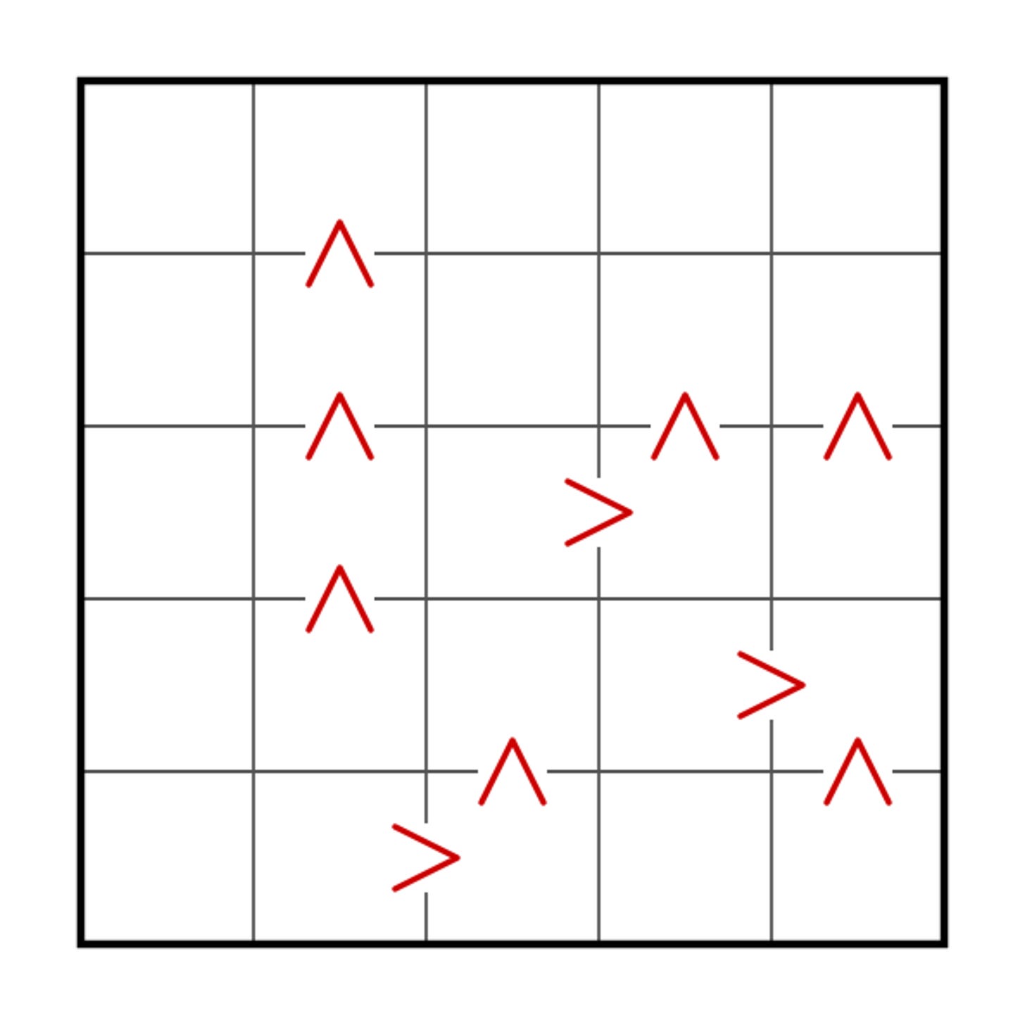 futoshiki puzzle illustration 12