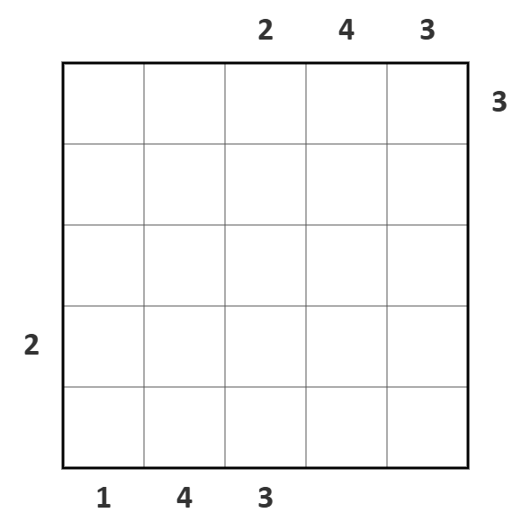 skyscrapers puzzle illustration 10